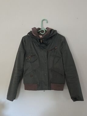 Theory Cropped Jacket with Liner (M)